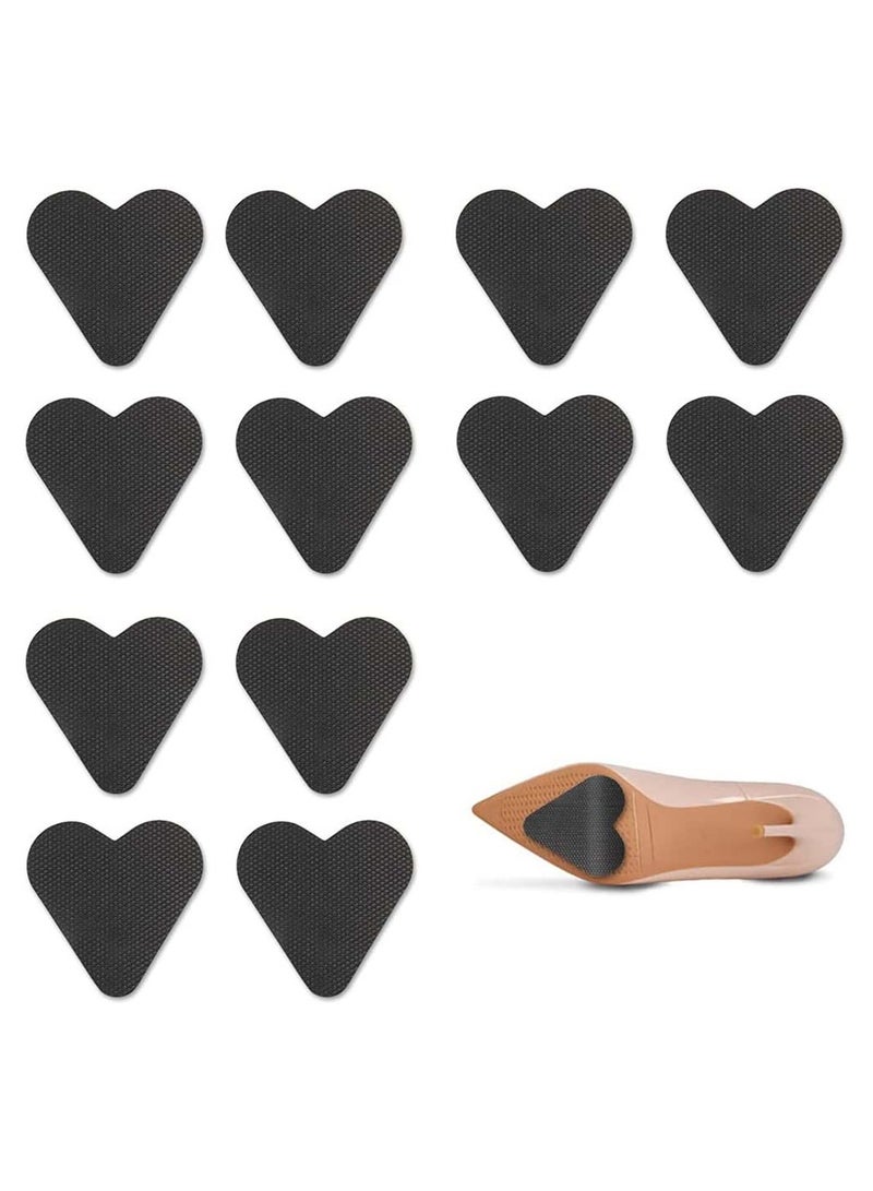 SYOSI Non-Slip Shoes Pads Self-Adhesive Shoe Grips Rubber Anti-Slip Sole Stick Protector for Bottom Premium Non-Skid 6 Pairs - Image 1