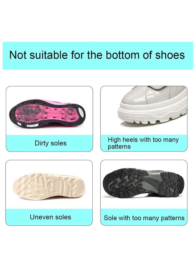 SYOSI Non-Slip Shoes Pads Self-Adhesive Shoe Grips Rubber Anti-Slip Sole Stick Protector for Bottom Premium Non-Skid 6 Pairs - Image 5