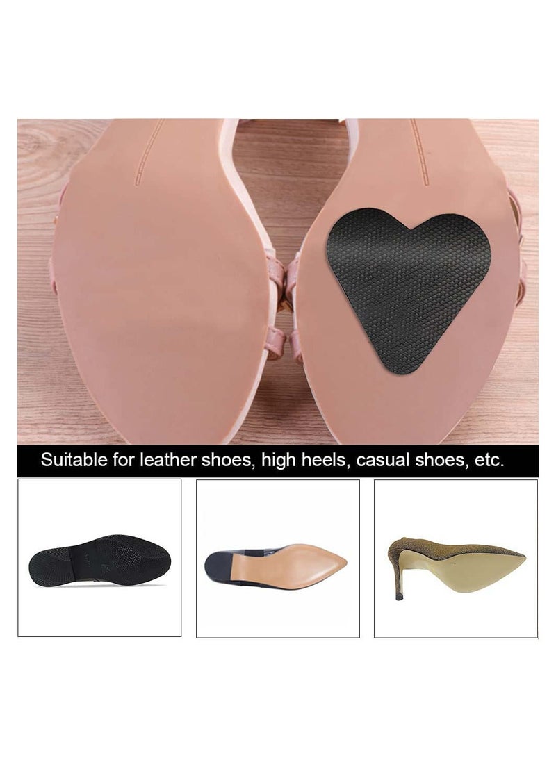 SYOSI Non-Slip Shoes Pads Self-Adhesive Shoe Grips Rubber Anti-Slip Sole Stick Protector for Bottom Premium Non-Skid 6 Pairs - Image 2