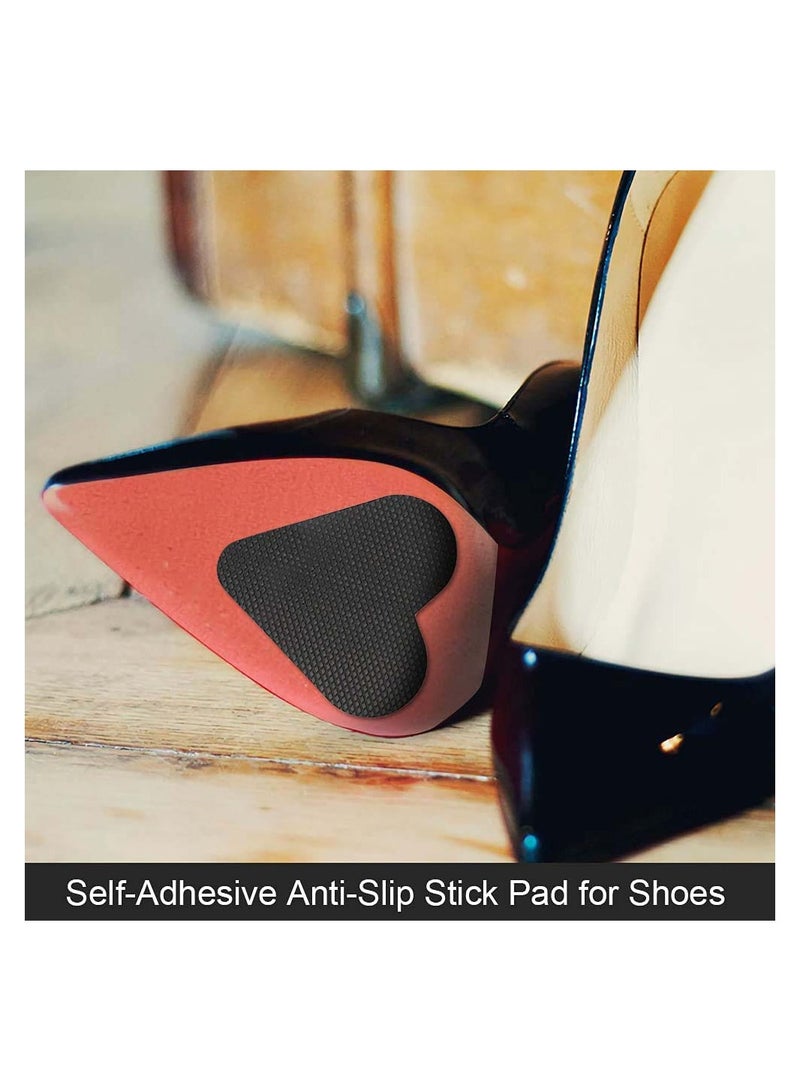 SYOSI Non-Slip Shoes Pads Self-Adhesive Shoe Grips Rubber Anti-Slip Sole Stick Protector for Bottom Premium Non-Skid 6 Pairs - Image 3