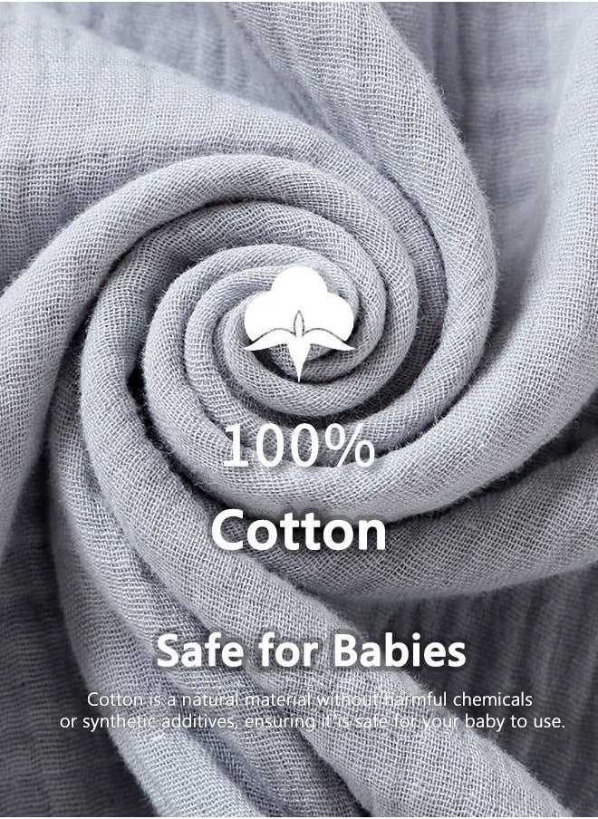 momnestle Baby Bath Towel with Hood Soft Cotton Fabric Hooded Baby Towels Bath Wrap for Beach Shower for Kids Aged 0-6 Years  - Image 4