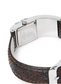 GENEVAL Leather Strap Analog Wrist Watch GLS124QWPWE - 19mm - Brown  - Image 4