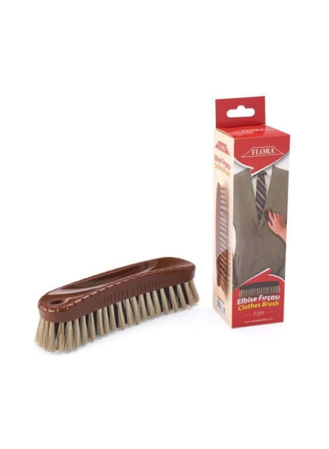 فلورا فرشاة ملابس - قاعدة بلاستيكية صلبة (15.5 × 4.5 × 3.5 سم) - Image 3