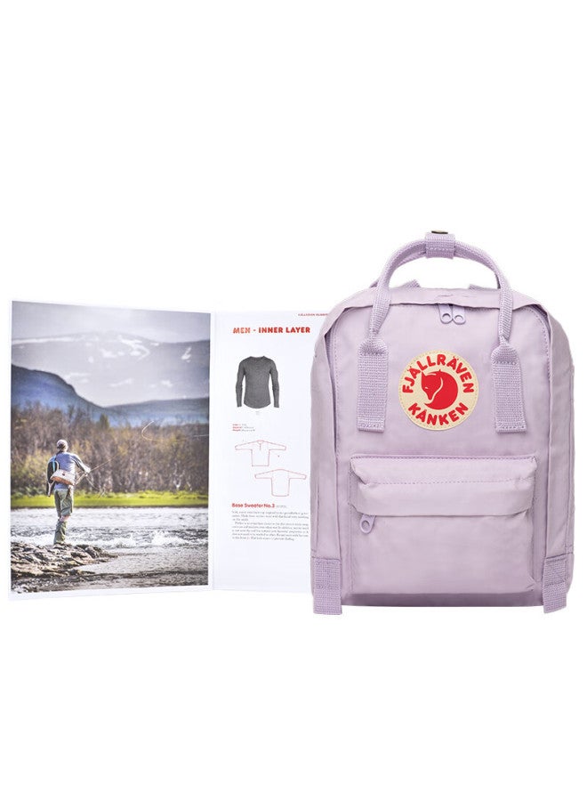 Fjallraven Backpack For Women, College Student Schoolbag, Kanken Mini Backpack, 23561-457, Lavender Purple, 7l - Image 3