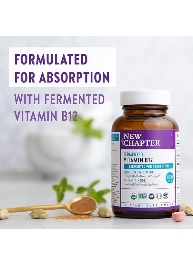 New Chapter Nc Fer Vitamin B12 30 Tab #9195  - Image 5