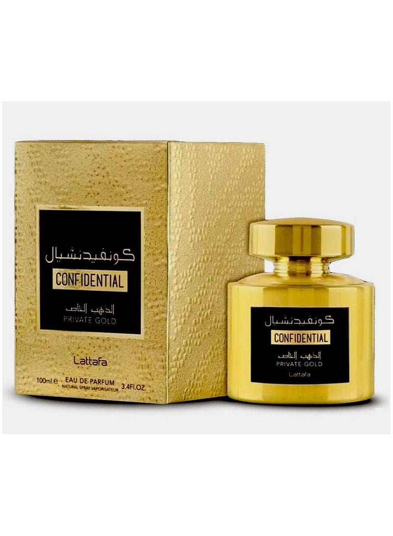 لطافة عطر ذهبي سري خاص للجنسين او دي بارفان 100 مل