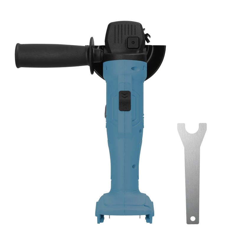 100/125 Type 11500rpm 800W Cordless Handheld Electrical Angle Grinder Multifunctional Electric Grinding Tool Side Handle Home DIY Small Wood Tile Cutting Polishing Grinding Machine No Battery - Image 1