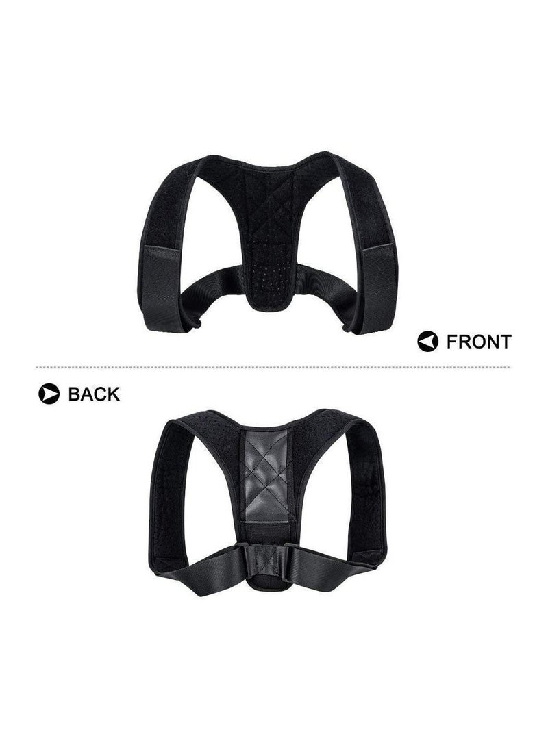 سبال دعامة ظهر سبول للرجال والنساء ، أداة فرد الجزء العلوي من الظهر لتسكين الآلام من الكتف القطني ودعم الترقوة ، حزام مريح للتنفس - Image 1