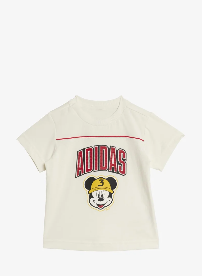 اديداس تيشيرت من أديداس مزيّن برسمة ميكي ماوس من ديزني
