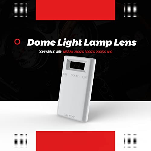 Whautole Dome Lamp Lens,Compatible with Nissan 280ZX 300ZX 200SX Sentra, Compatible with Datsun 510/A10 Series,Interior Dome Light Lamp Lens. - Image 2