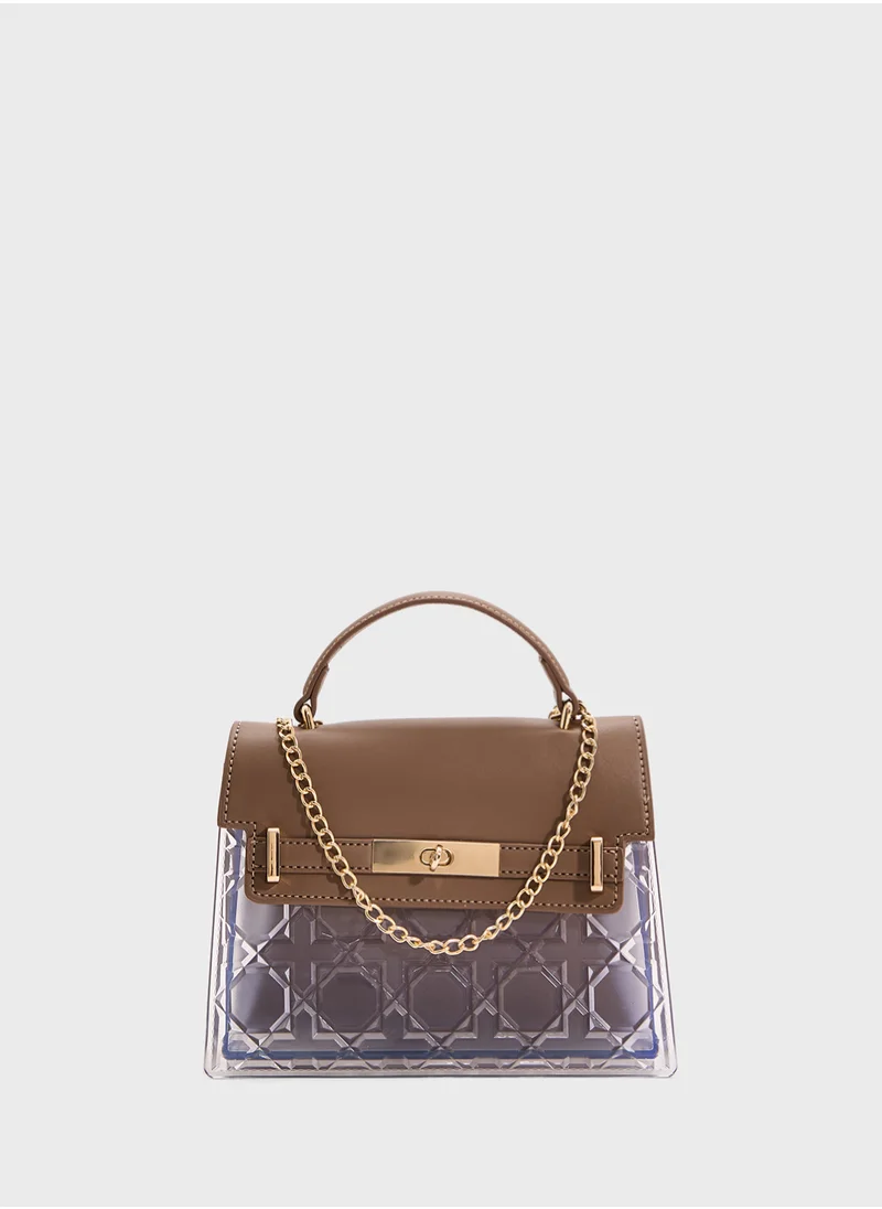 ELLA Clear Crossbody Bag