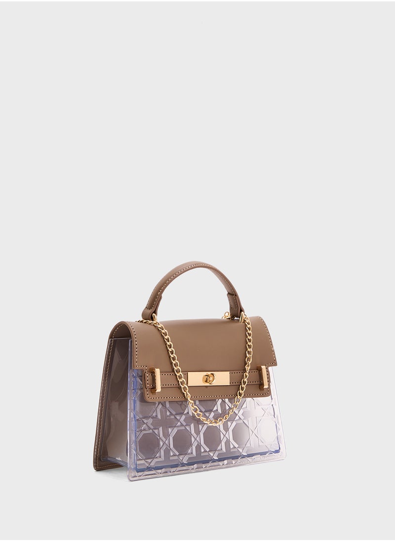ELLA Clear Crossbody Bag  - Image 3