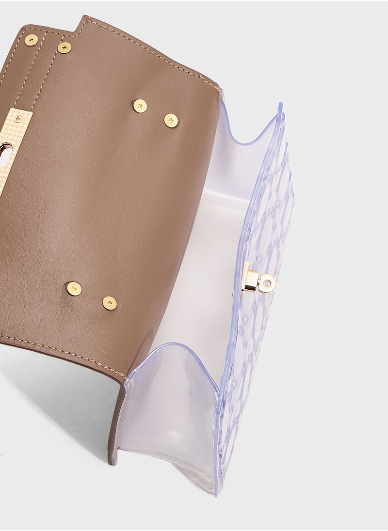 ELLA Clear Crossbody Bag  - Image 5