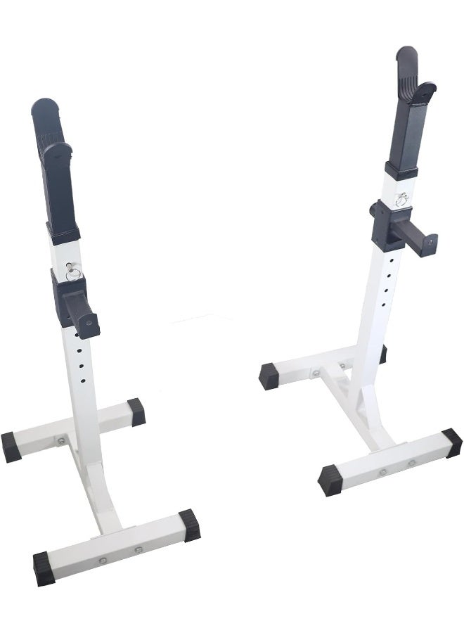 Marshal Fitness Max Strength Squat rack Bench Press Men's fitness barbell rack Multifunctional shelf Adjustable bracket Home indoor gym Strength training stand Squat rack Weight Lifting - Image 1