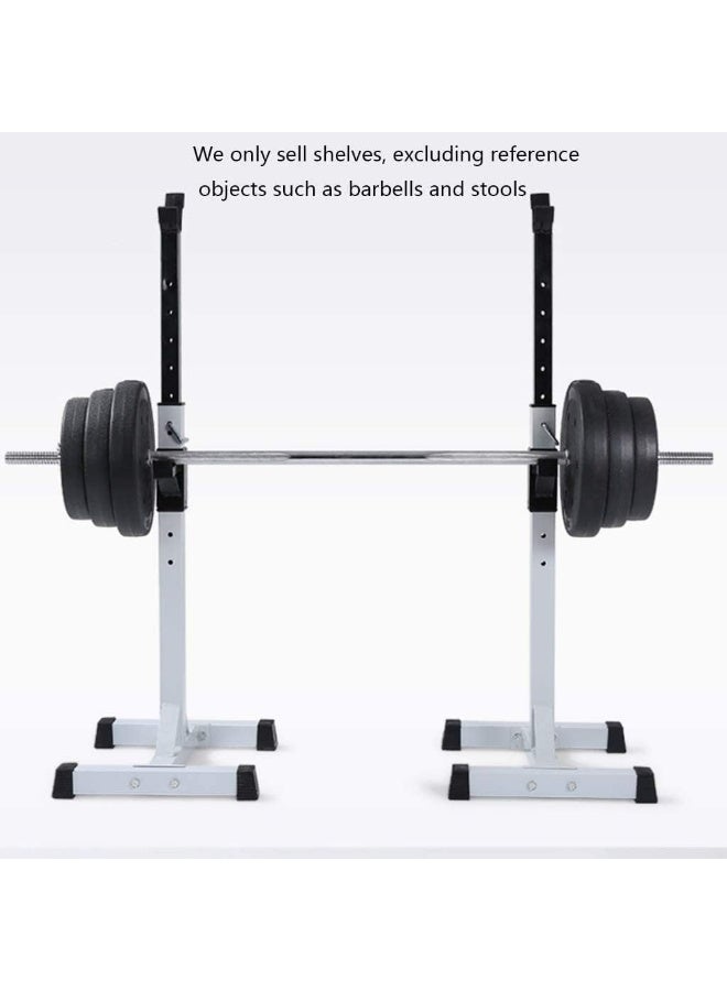 Marshal Fitness Max Strength Squat rack Bench Press Men's fitness barbell rack Multifunctional shelf Adjustable bracket Home indoor gym Strength training stand Squat rack Weight Lifting - Image 3