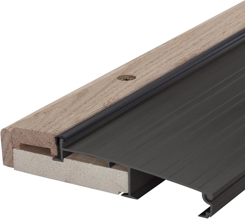 M-D Building Products Adjustable Aluminum and Hardwood Sill Inswing, Bronze - 36-Inch - Image 3