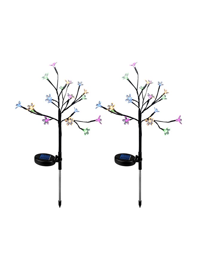 إسكدنيا مصباح LED يعمل بالطاقة الشمسية متعدد الألوان 40x6.5X8سم - Image 1