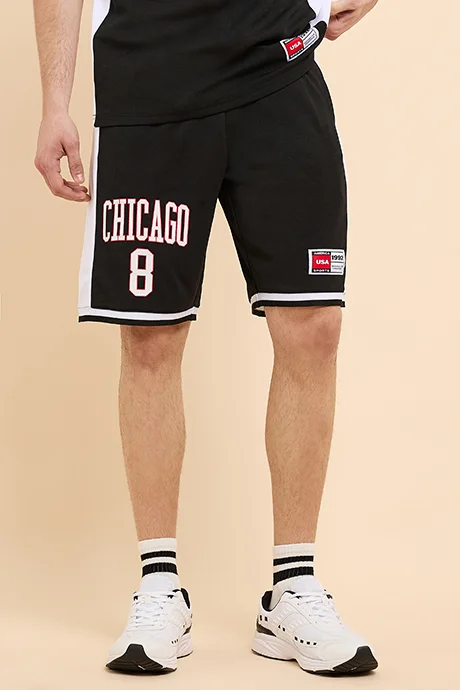 أر أند بي Printed Shorts with Drawstring Waist