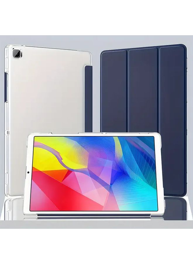 Navy Blue Slim Protective Case For Galaxy Tab A 10 1 Inch 2019 T510 T515 With Adjustable Stand Lightweight Matte Cover - Image 2