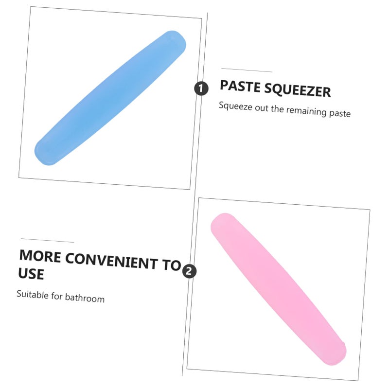 10PCS Toothpaste Squeezer And Dispenser Roller Tube Makeup Tool Set - Image 4