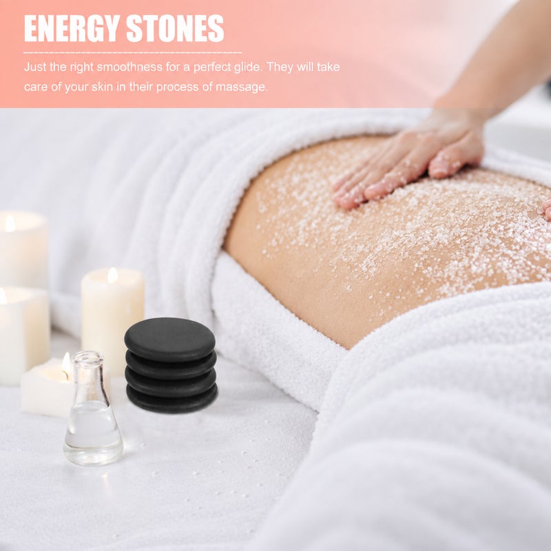 10pcs Portable Massage Stone SPA Natural Massage Stone - Image 3