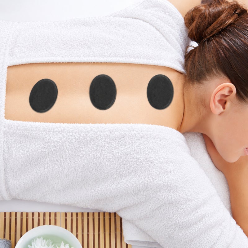 10pcs Portable Massage Stone SPA Natural Massage Stone - Image 4
