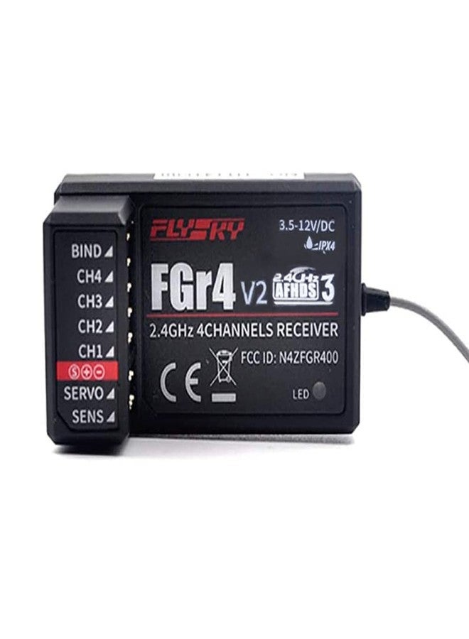 Goolsky Flysky FS-FGR4 Receiver 2.4Ghz 4CH AFHDS3 for Flysky Noble FS-NB4 Transmitter - Image 4