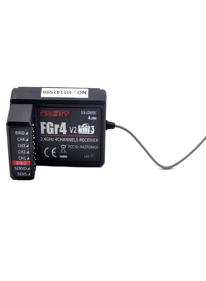 Goolsky Flysky FS-FGR4 Receiver 2.4Ghz 4CH AFHDS3 for Flysky Noble FS-NB4 Transmitter - Image 1