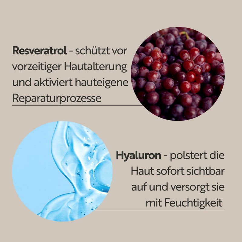 M.Asam كريم العين المثالي M. Asam Resveratrol Premium NT50 - كريم مضاد للشيخوخة تحت العين مع ريسفيراترول وحمض الهيالورونيك لتنعيم التجاعيد والخطوط الدقيقة، تركيبة نباتية، 1.01 أونصة سائلة - Image 4