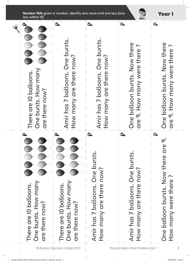 Pinpoint Maths Word Problems Years 1 to 6 Teacher Book Pack: Photocopiable Targeted Practice  - Image 3