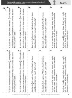 Pinpoint Maths Word Problems Years 1 to 6 Teacher Book Pack: Photocopiable Targeted Practice  - Image 4