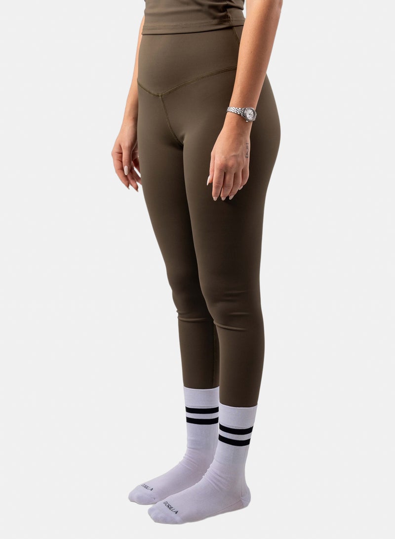 Gorilla Core Olive Leggings - Image 1