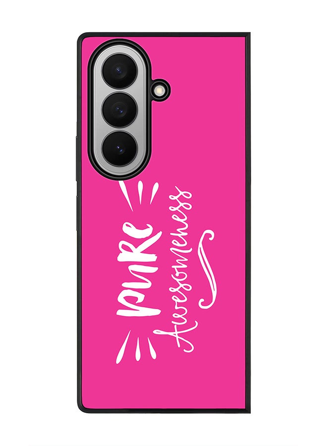 Stylizedd For Samsung Galaxy Z Fold7 Case,Slim fit Camera Protection, Shockproof Thin Phone cover  - Pure Awesomeness