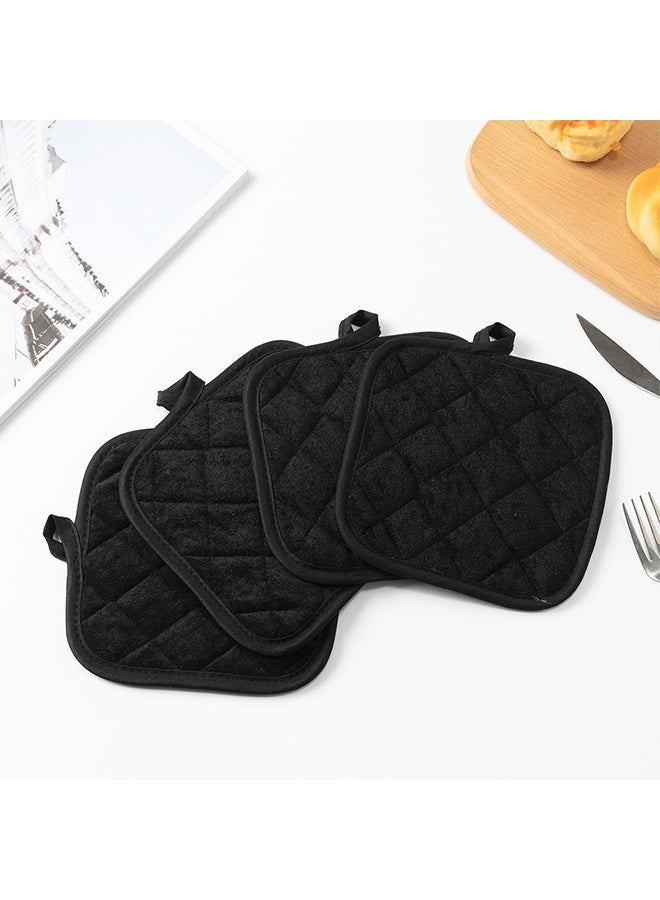 5 PCS Pot Holders for Kitchen, Cotton Potholers with Great Heat Resistance, Hot Pads,  for Cooking and Baking - Image 2