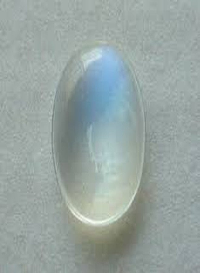 Devama The Divine Certified Unheated Untreatet Natural Rainbow Moonstone Loose Gemstone For Women's and Men's - Image 4