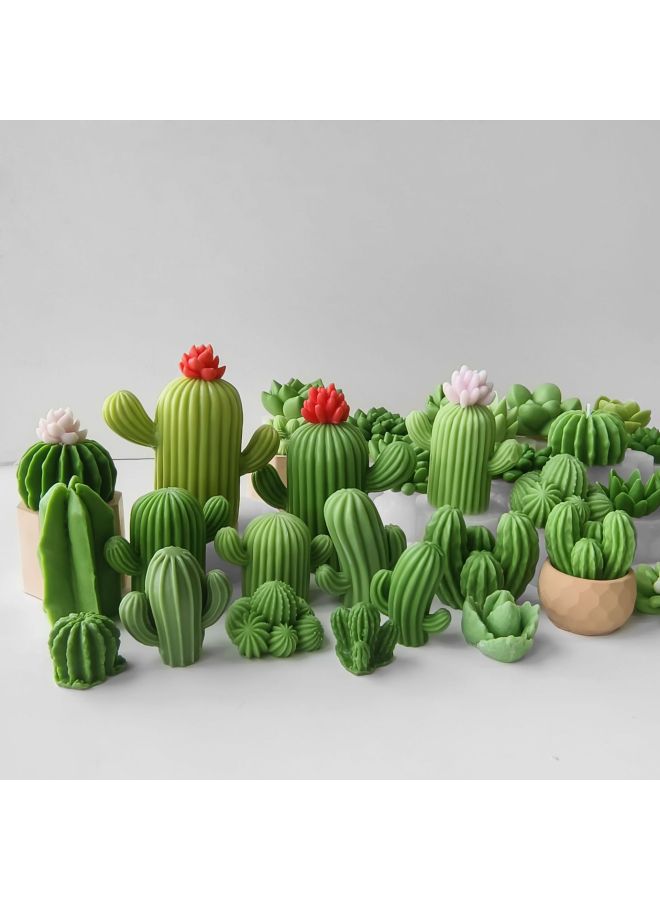 Maamoul Mold - Silicone Candle Making Mold - Cactus J-0688 - DIY Aromatherapy Candle Mold, Handmade Wax Mold, Resin Casting, Soap Candle Craft, Epoxy Resin Mold - Image 4