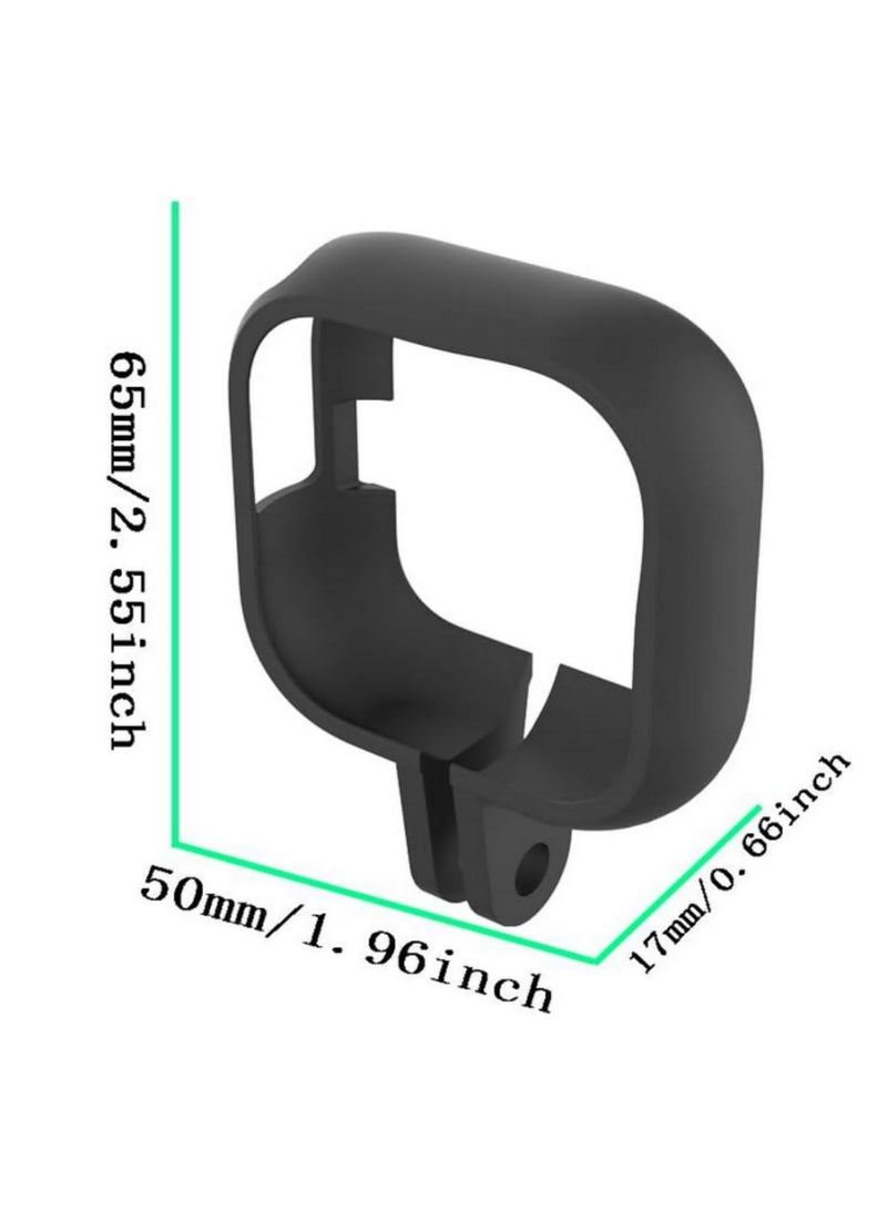 لِقَفَصِ كَامِيرَا الأرْنَبِ Insta360 Go Ultra المِصْغَرِ الإِنْتِقَالِيِّ: غِلَافٌ وَاقٍ هَيْكَلُ كَامِيرَا لِلتَّثْبِيتِ عَلَى حَوَامِلِ الكَامِيرَا بِالقُدْرَةِ عَلَى التَّصْوِيرِ الأُفُقِيِّ وَالعَمُودِيِّ - Image 2