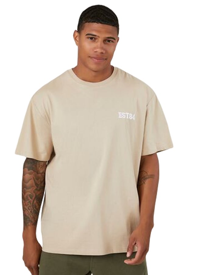 FOREVER 21 Embroidered Est84 Graphic Tee - Image 1