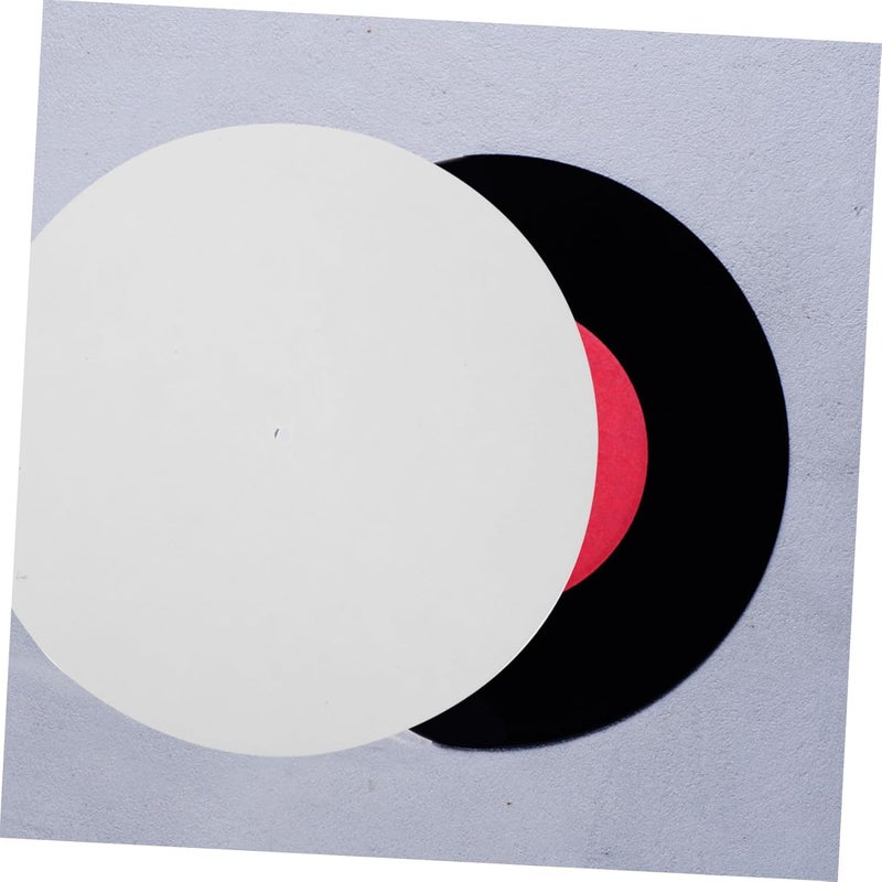 2pcs Vinyl Record Player Pad Felt Record Mats Protective Turntable Mat Slip Pad - Image 5