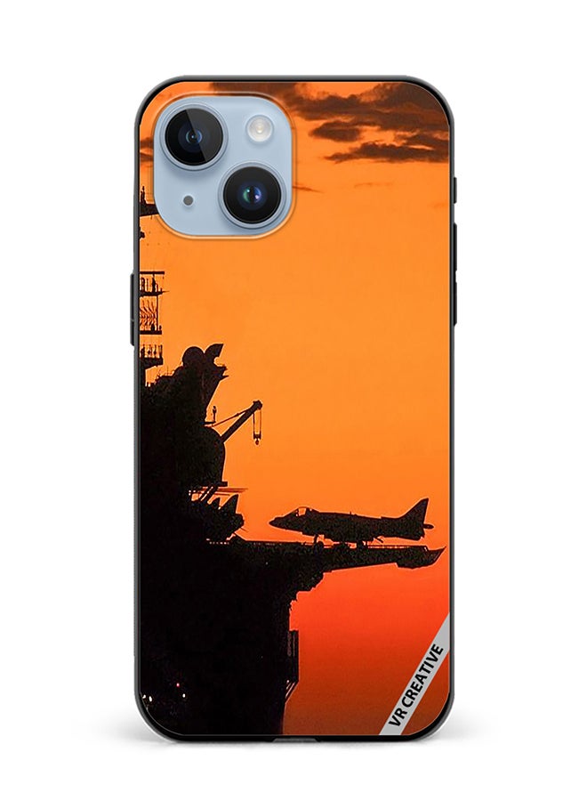 VR CREATIVE Protective Case Cover For Apple iPhone 15 Eyes To The Skies Design Multicolour - Image 1