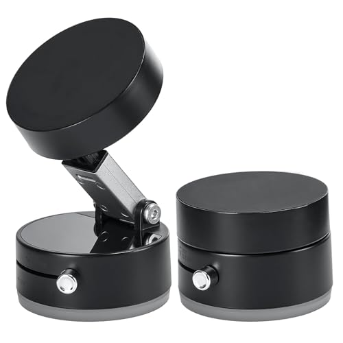 JOYTUTUS Shower Phone Holder Reusable Suction Cup Phone Mount for Shower Mirror Kitchen Window Bathroom Shower Phone Mount Compatible with iPhone 16 15 14 13 12 All PhonesBlack1 Pack - Image 1