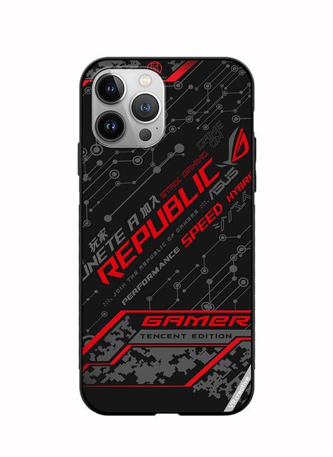 Protective Case Cover For Apple iPhone 11 Pro Max Gamer Tencent Edition Design Multicolour