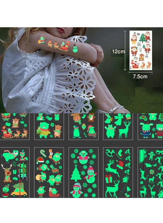 5esha Blacklight Shiny Luminous Waterproof Tattoos Sticker - Image 3