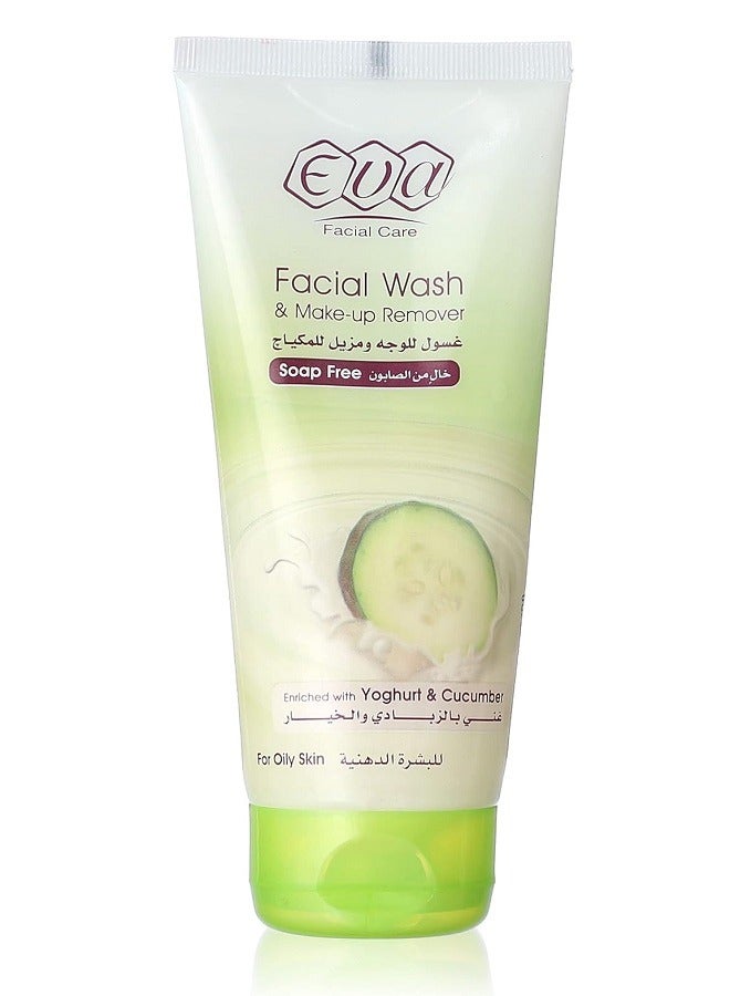 إيفا مزيل مكياج الوجه بالزبادي والخيار - 150 مل