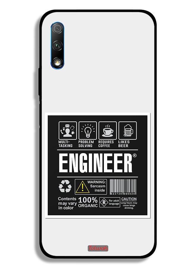 Tolwak Honor 9X (China) Protective Case Cover Engineer Sticker - Image 2