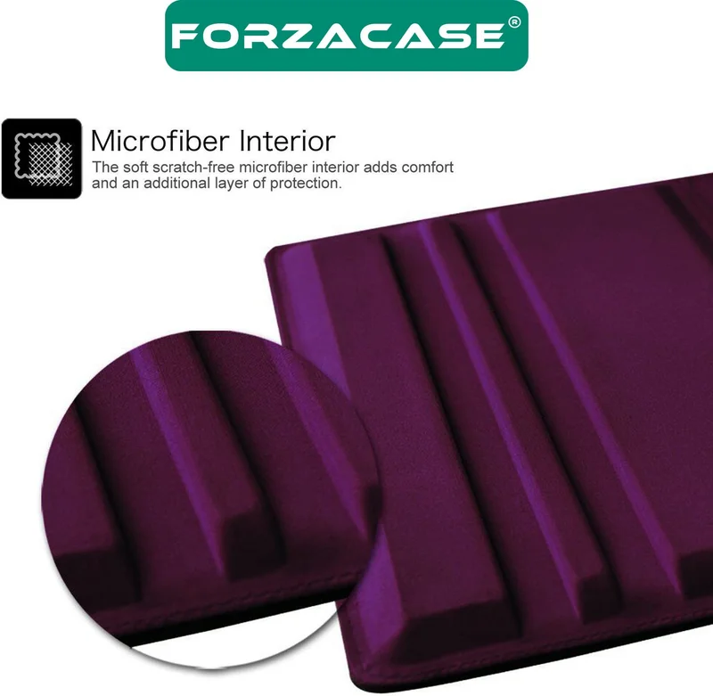 Forzacase Samsung Tab A9 8.7'' Compatible 360 ​​Degree Rotating Stand Case + Tempered Unbreakable Glass FC012