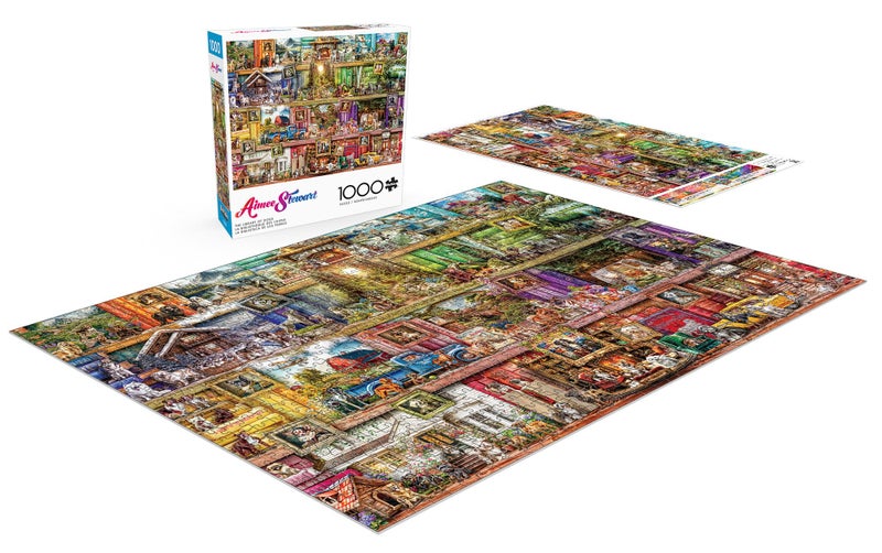 Buffalo Games - Aimee Stewart - The Library of Dogs - 1000 Piece Jigsaw Puzzle for Adults -Challenging Puzzle Perfect for Game Nights - Finished Size is 26.75 x 19.75 - Image 4