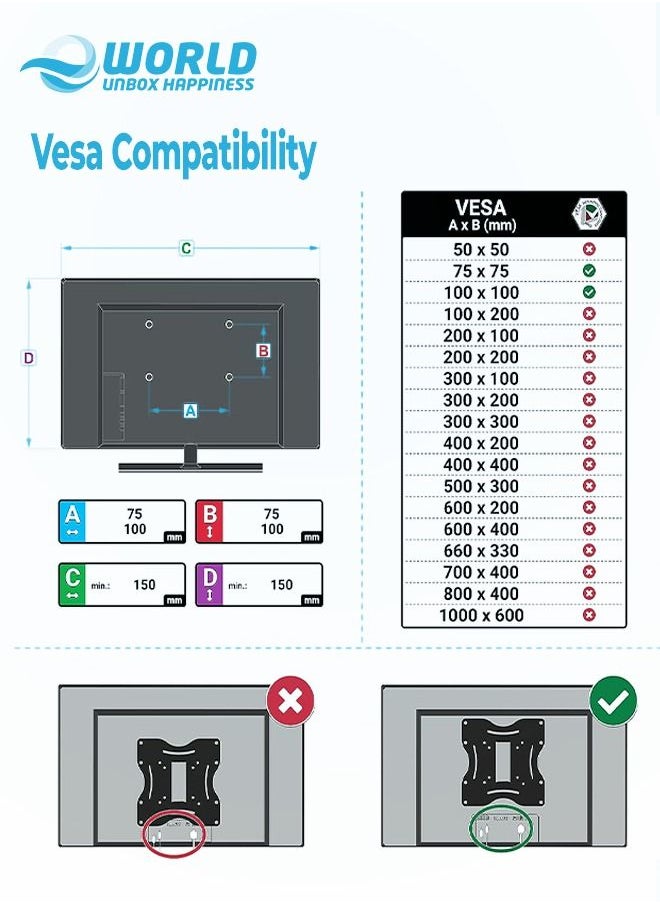 Eworld - Dual Arm Ultra-Wide LCD LED Clamp Base Monitor Desk Mount Accommodates 2 Screens and Supports 27" VESA with Heavy Duty, Adjustable Telescoping Arms for Effortless Swivel - Image 1