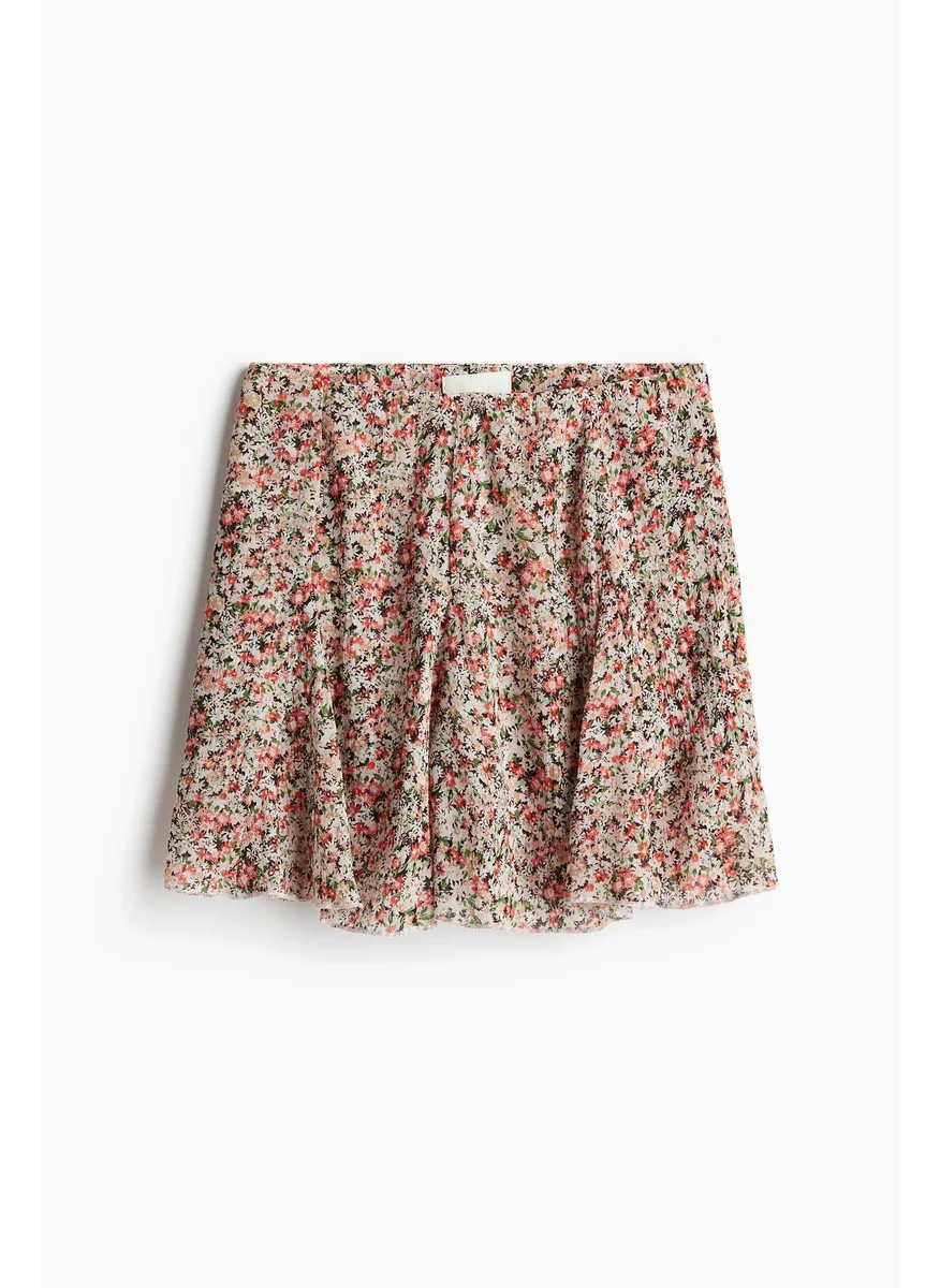 اتش اند ام Flared Mini Skirt