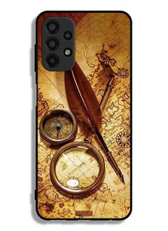Samsung Galaxy A13 4G Protective Case Cover Vintage Compass